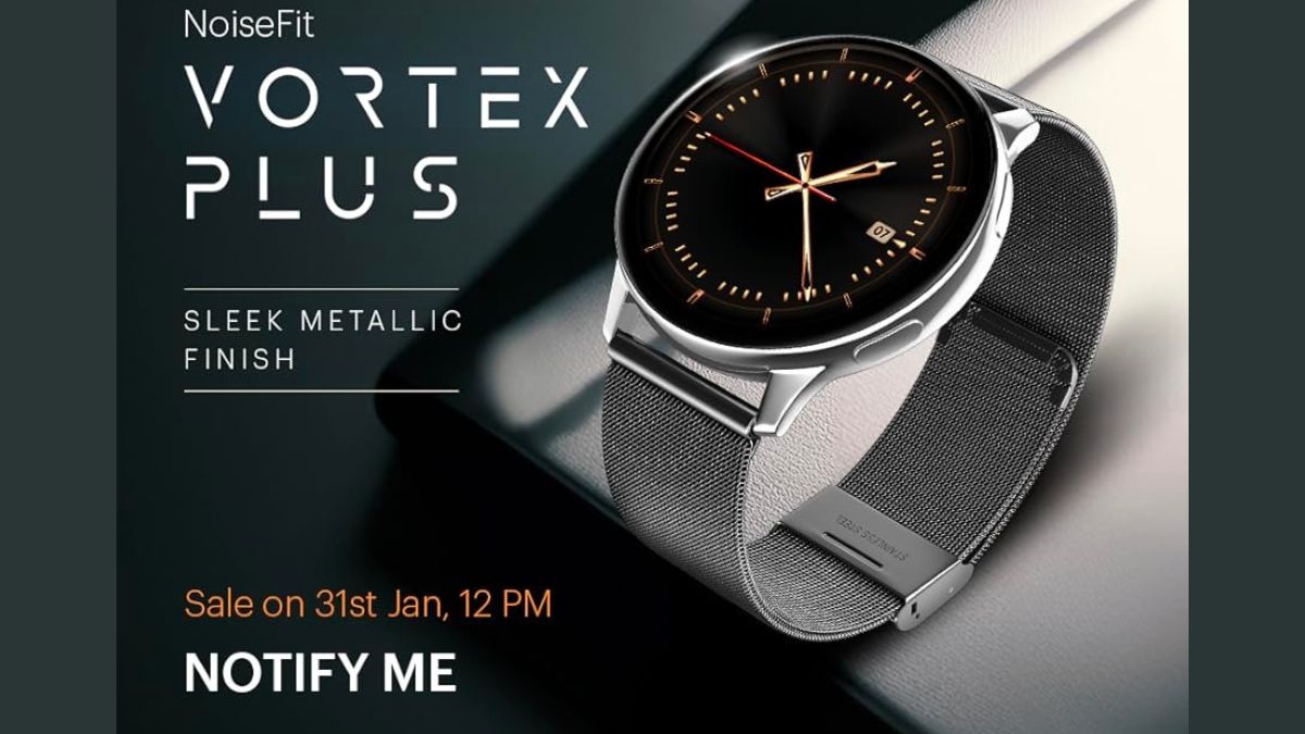 NoiseFit Vortex Plus smartwatch launched in india